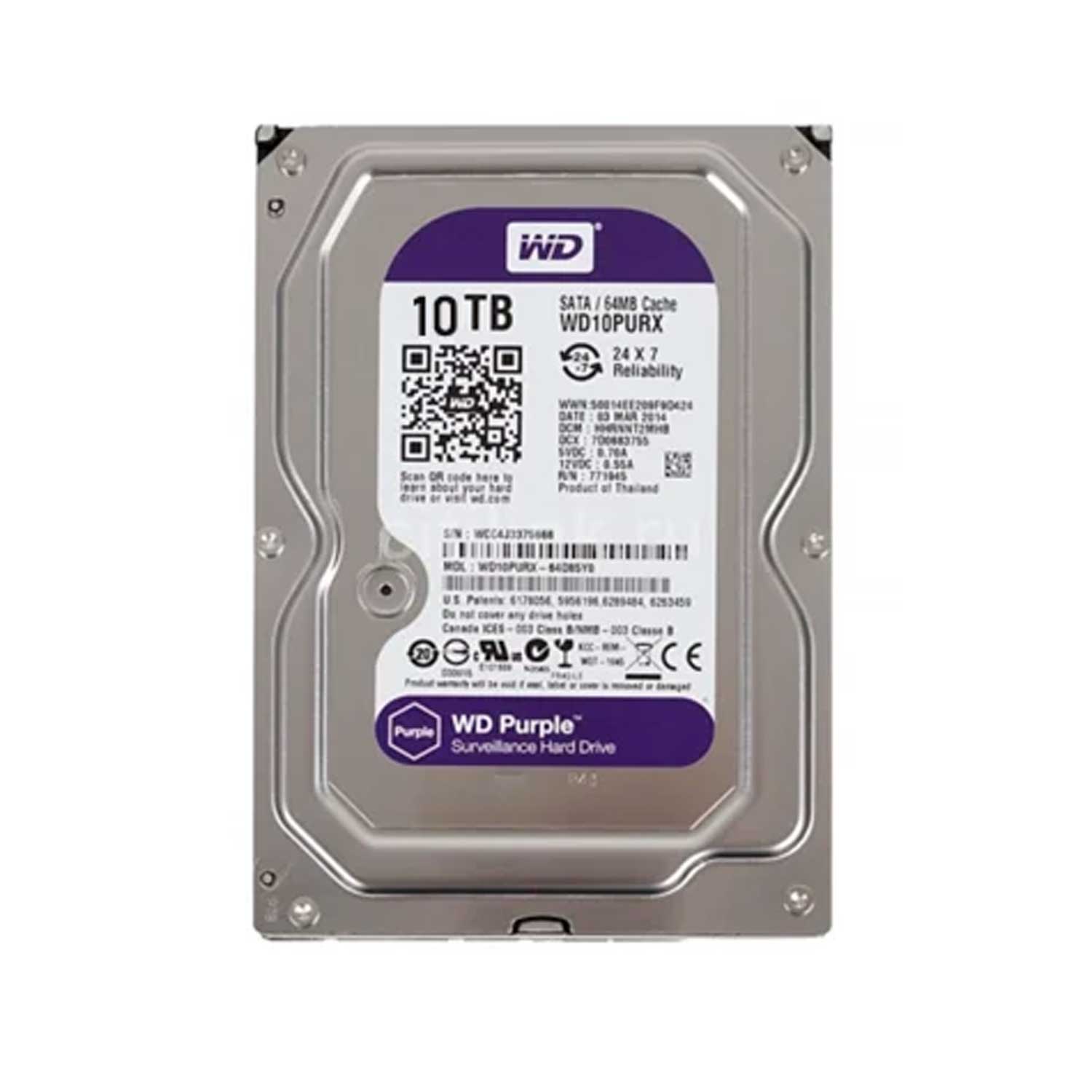 Hard-10TB-Hiksystem هارد 10ترابایت وسترن بنفش
