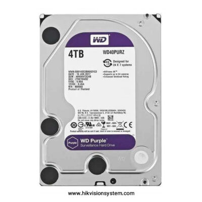 هارد 4ترابایت وسترن بنفش
